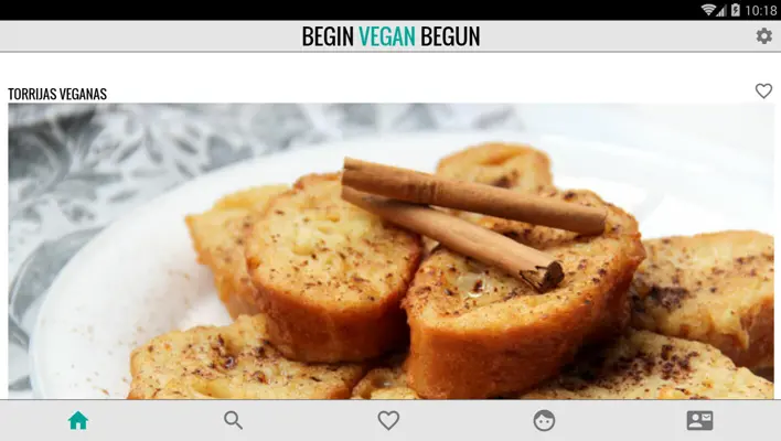 Begin Vegan Begun android App screenshot 0